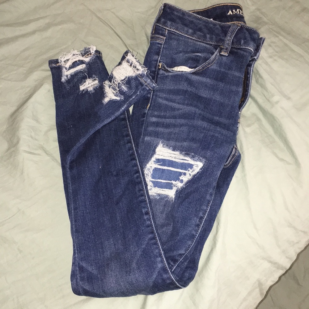american eagle super stretch pants